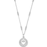 ChloBo Triple Bobble Chain Guiding Heart Necklace