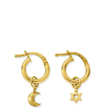 ChloBo Wisdom & Guidance Hoops - Gold