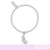 ChloBo Kids Cute Charm Feather Heart Bracelet
