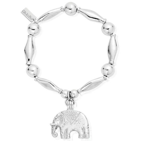 chlobo silver elepant bracelet sbchu433