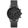 Cluse Aravis Chrono Black Mesh Watch