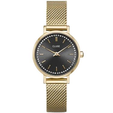Cluse Boho Chic Petite Crystal Mesh Watch