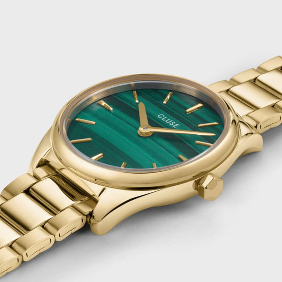 Cluse Feroce Mini Gold Green Watch