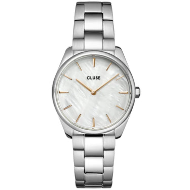 Cluse Feroce Petite Silver White Pearl Watch