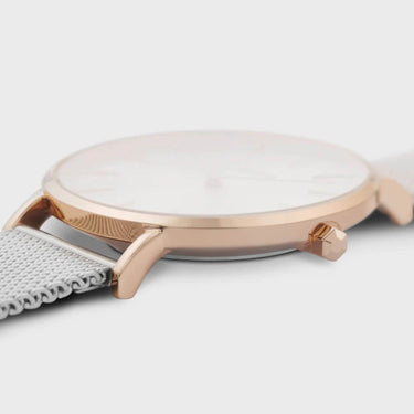 Cluse Minuit Two Tone Mesh Watch