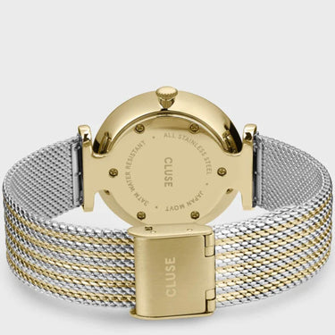 Cluse Triomphe Two Tone Mesh Watch