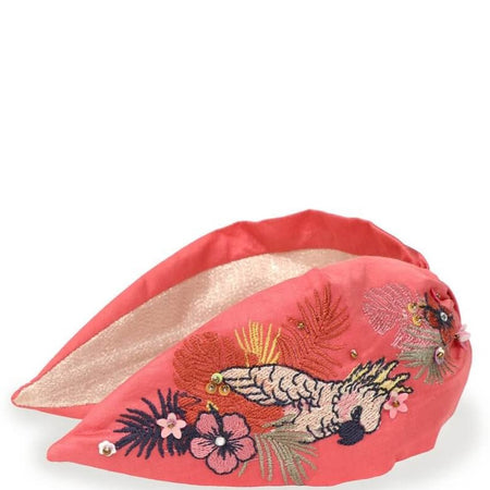 Powder Pink Cockatoo Headband