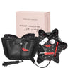 Donna May Mini Vegan Drawstring Bag - Black