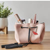 Donna May Mini Vegan Drawstring Bag - Blush Pink