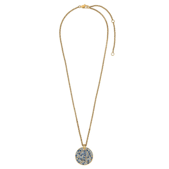 Dyrberg Kern Barlette Necklace - Blue
