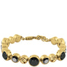 Dyrberg Kern Calice Gold Bracelet - Black