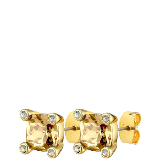 Dyrberg Kern Clara Gold Stud Earrings - Golden