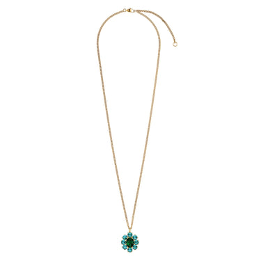 Dyrberg Kern Claudia Gold Necklace - Green
