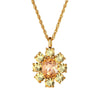 Dyrberg Kern Claudia Gold Necklace - Peach Golden