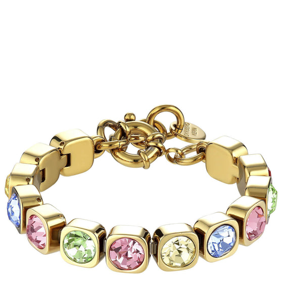 Dyrberg Kern Conian Bracelet - Gold - Multi Pastel