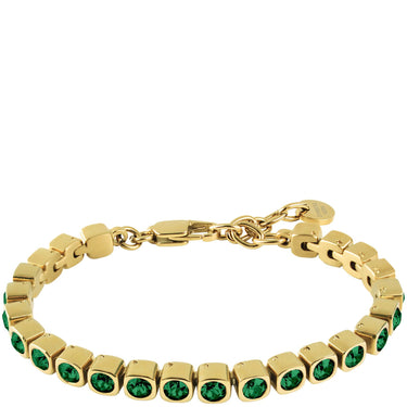 Dyrberg Kern Cory Gold Bracelet - Green