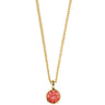 Dyrberg Kern Ette Gold Necklace - Coral
