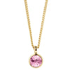 Dyrberg Kern Ette Gold Necklace - Light Rose