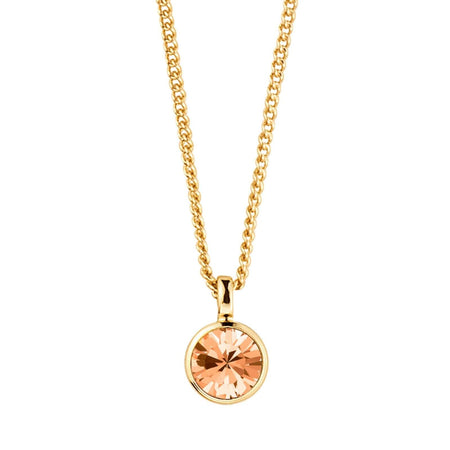 Dyrberg Kern Ette Gold Necklace - Peach