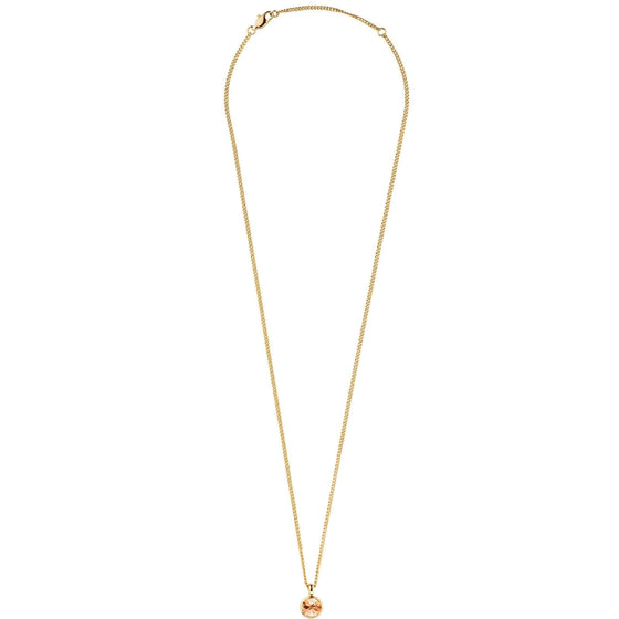 Dyrberg Kern Ette Gold Necklace - Peach