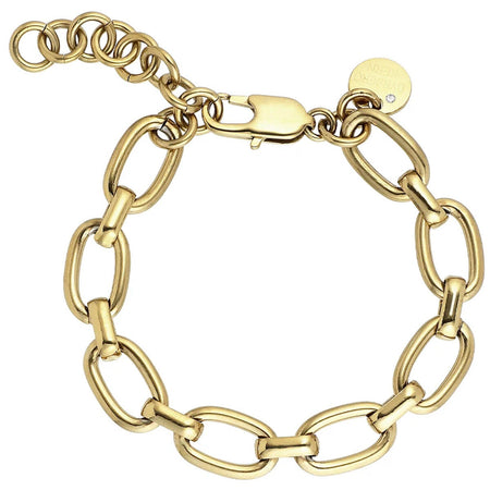 Dyrberg Kern Jam Gold Chunky Bracelet