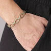 Dyrberg Kern Jam Gold Chunky Bracelet