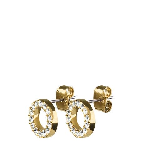 Dyrberg Kern Koro Gold Stud Earrings