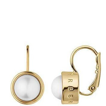 Dyrberg Kern Lulu Gold Earrings - Pearl