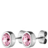 Dyrberg Kern Noble Silver Earrings - Light Rose