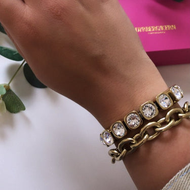Dyrberg Kern Pace Chunky Link Bracelet - Gold