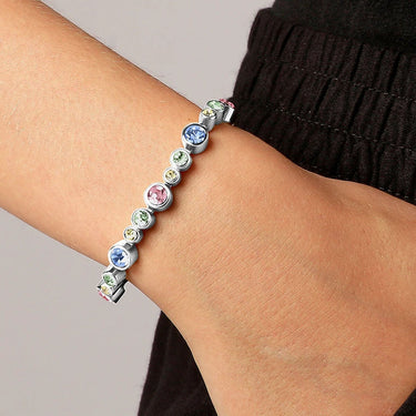 Dyrberg Kern Teresia Bracelet - Silver - Multi Pastel