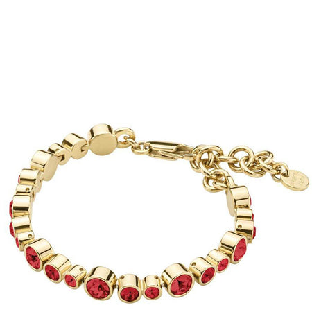 Dyrberg Kern Teresia Gold Bracelet - Red