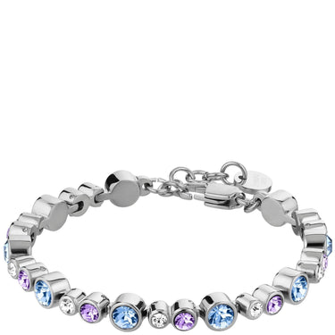 Dyrberg Kern Teresia Silver Bracelet - Light Blue Violet