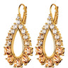 Dyrberg Kern Zanetta Gold Statement Earrings - Golden