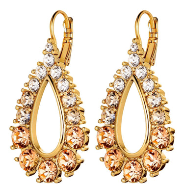 Dyrberg Kern Zanetta Gold Statement Earrings - Golden
