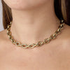 Dyrberg Kern Pace Chunky Link Necklace - Gold