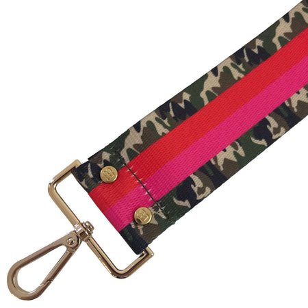 Elie Beaumont Bag Strap - Army Stripes