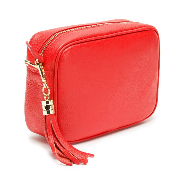 Elie Beaumont Red Leather Bag