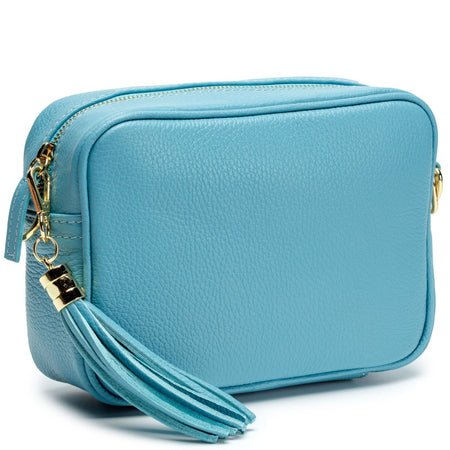 Elie Beaumont Aqua Leather Bag