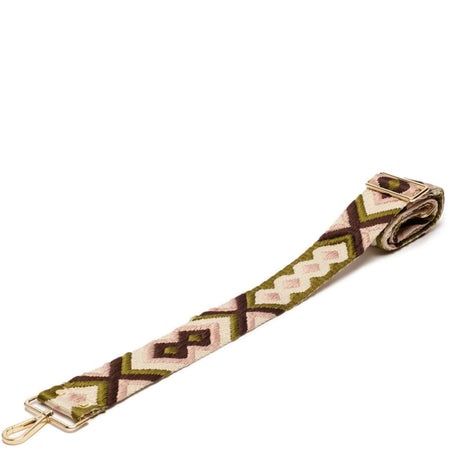 Elie Beaumont Bag Strap - Olive Weave