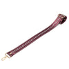 Elie Beaumont Bag Strap - Burgundy Chevron