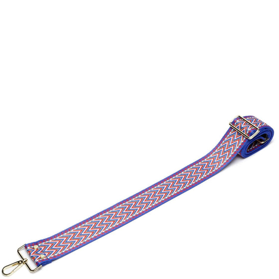 Elie Beaumont Bag Strap - Cobalt Grecian