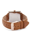 Elie Beaumont Bayswater Leather Watch - Rose Tan