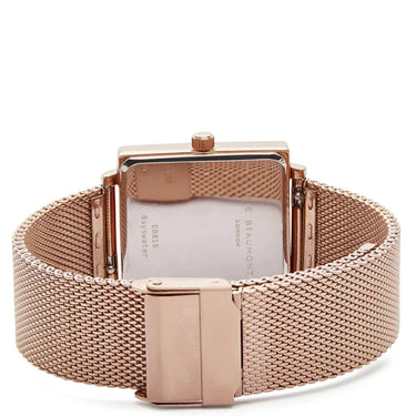 Elie Beaumont Bayswater Mesh Watch - Rose White