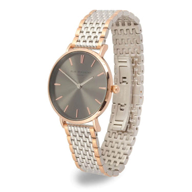 Elie Beaumont Belgravia Two Tone Watch - Grey Dial