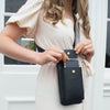 Elie Beaumont Grey Leather Phonebag