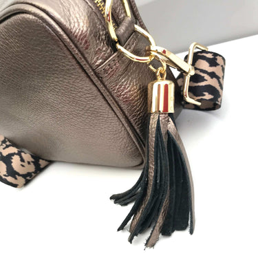 Elie Beaumont Bronze Leather Bag