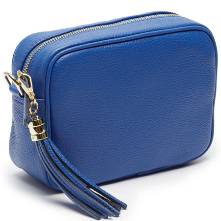 Elie Beaumont Cobalt Blue Leather Bag