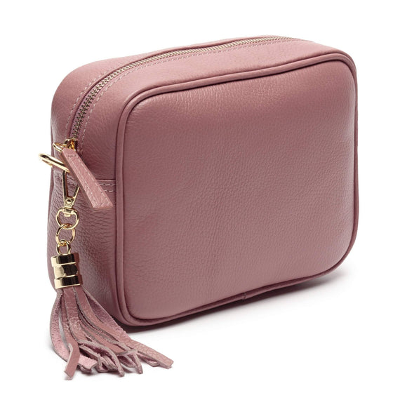 Elie Beaumont Dusty Rose Leather Bag