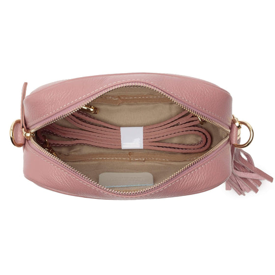 Elie Beaumont Dusty Rose Leather Bag